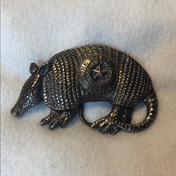 armadillo belt buckle